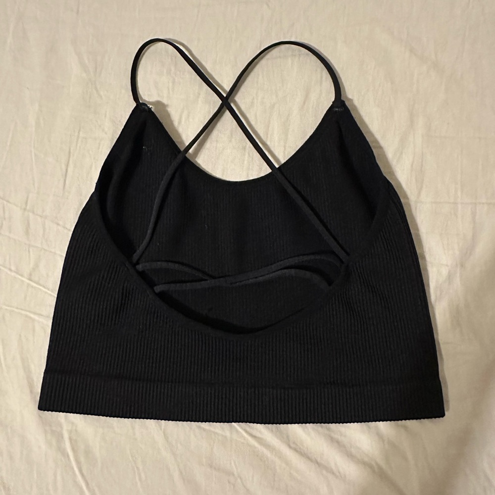 Colsie Ribbed Seamless Brami - Picture 4 of 5